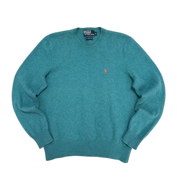 폴로 우먼스 램스울 니트