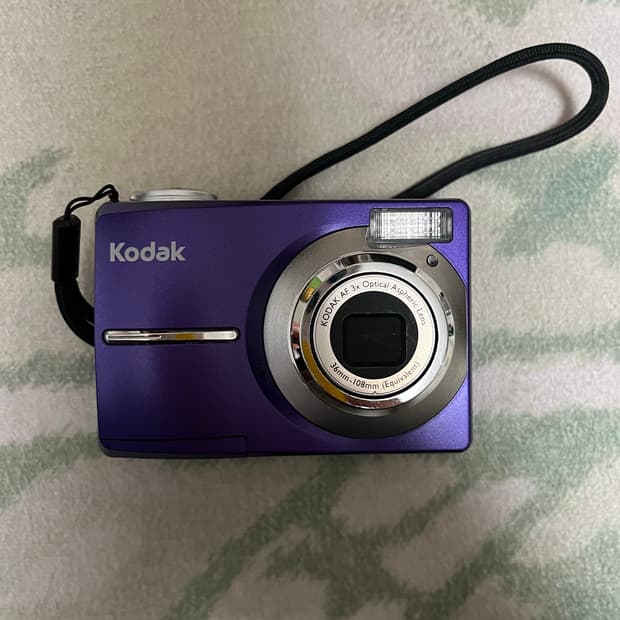 코닥 c913 퍼플 보라 레어색상 빈티지 디카 카메라