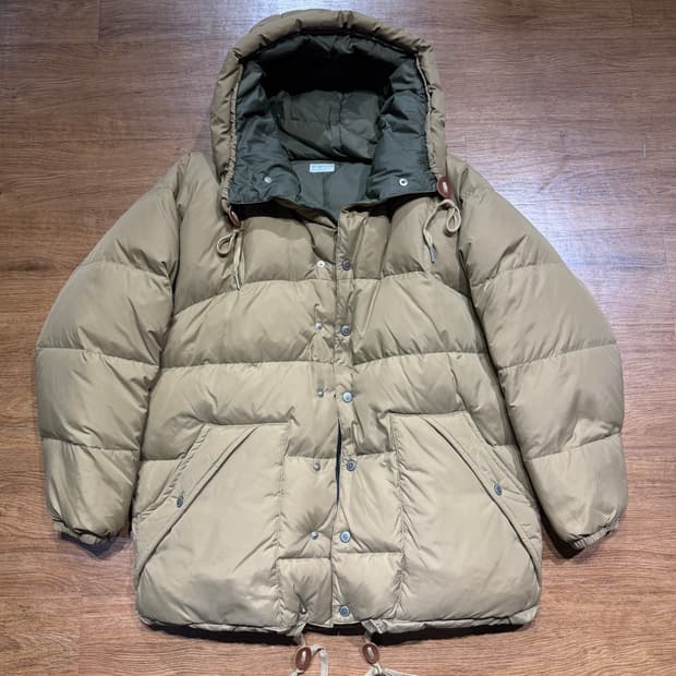 [0]비헤비어 시에라 덕다운 파카 패딩 브라운 탄 