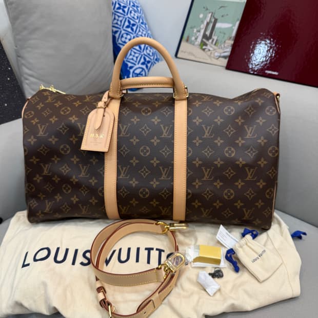 새상품급 루이비통 모노그램 키폴 50 