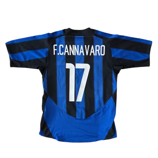 [국내M]03-04 인테르 홈 칸나바로 유니폼