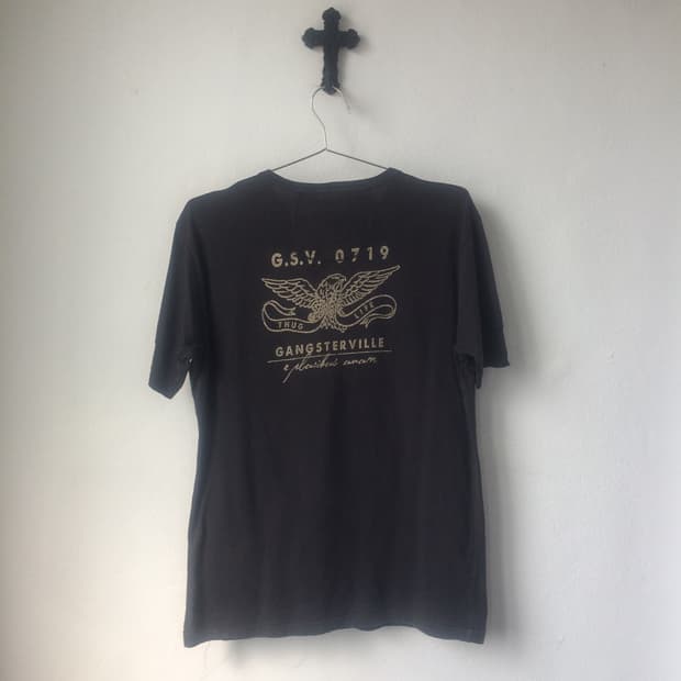 Back printing t shirt