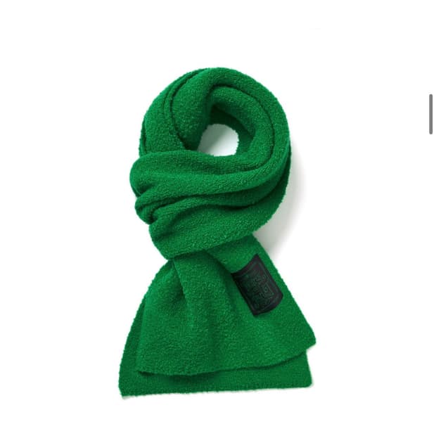 더 아이덴티티 프로젝트 울 머플러 자스민 컬러 새상품급 목도리 green