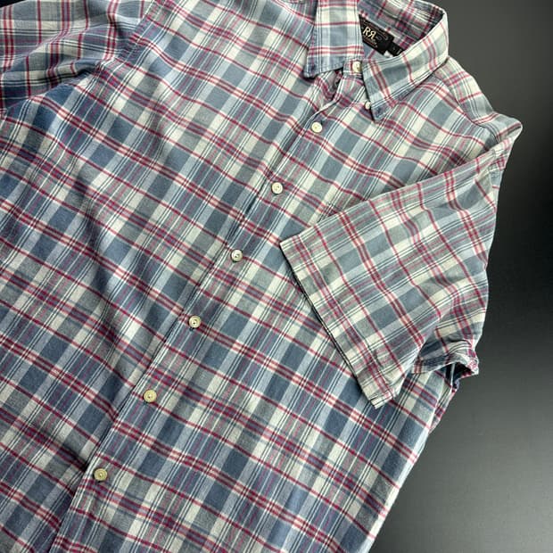 RRL check shirts