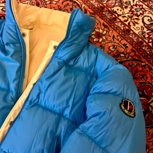 M) 몽클레르/ 아식스 리버시블 덕다운 패딩