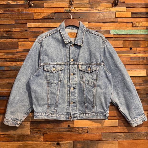 80s Levis OrangeTab Denim Trucker jacket