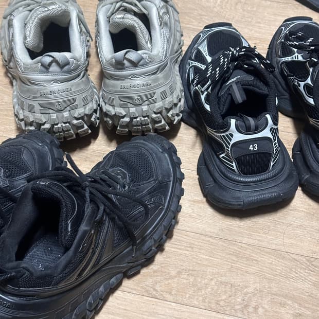 발렌시아가 신발 처분해요 