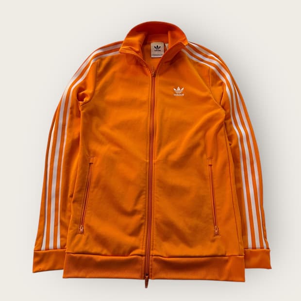 아디다스 오렌지 베켄바우어 트랙탑 져지