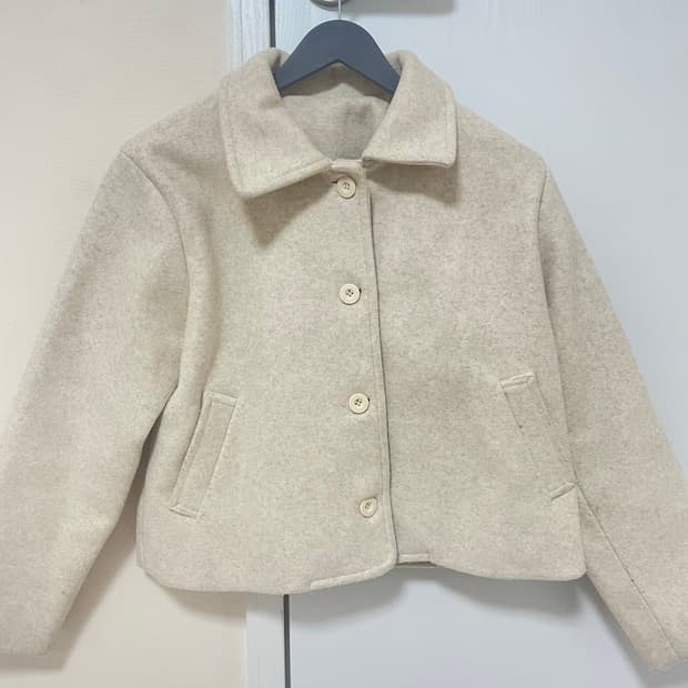 카라 베이지 자켓