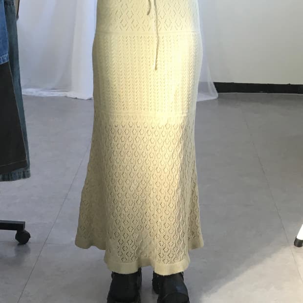 Crochet skirt