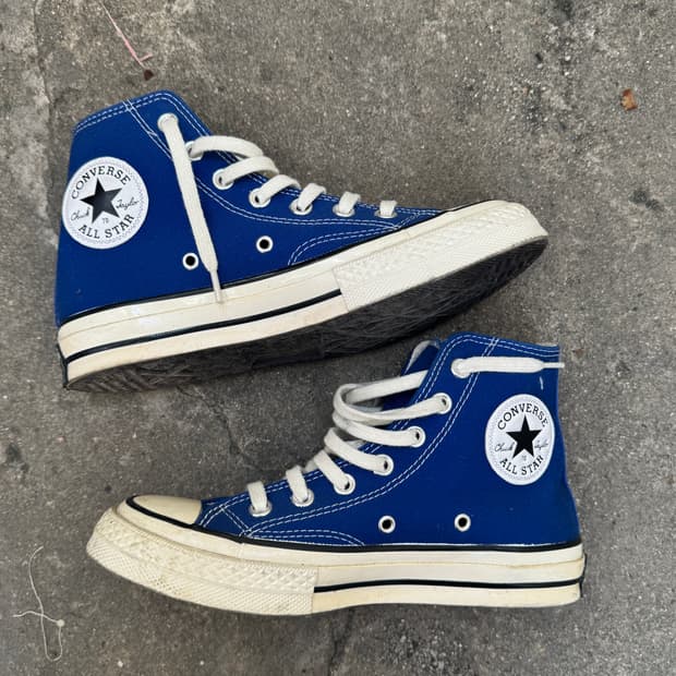 컨버스 올스타 척테일러 하이 블루 240