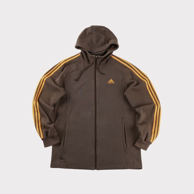 [M] 아디다스 삼선 후드집업