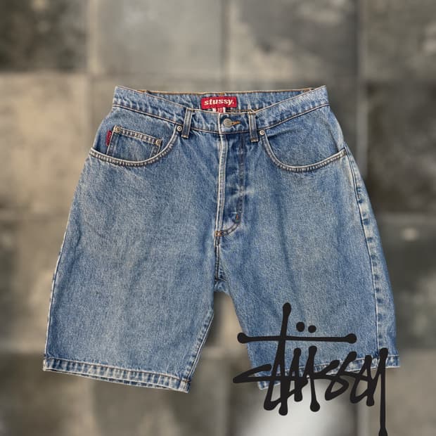 90s 스투시 데님 쇼츠