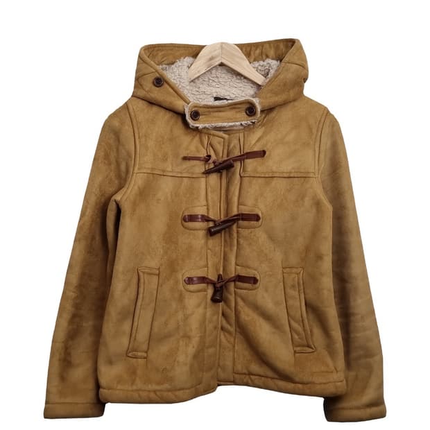 차오패닉 카멜 터플 무스탕 