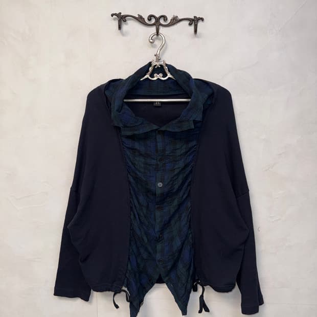 Y’s Yohji Yamamoto shirt layered wool cd