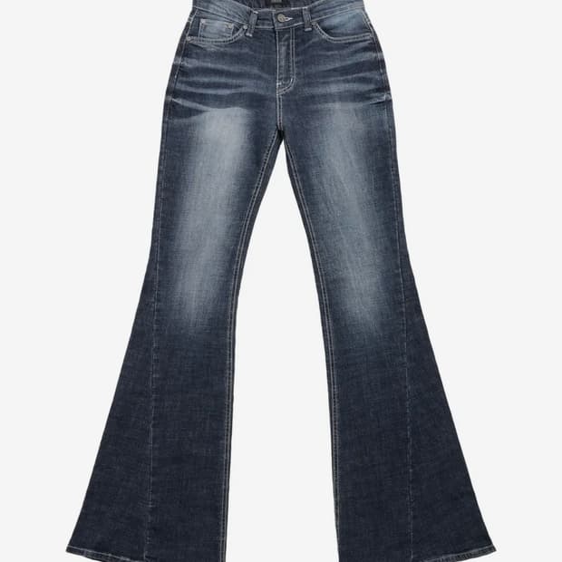 시너진 캣워싱 부츠컷 딥블루 L