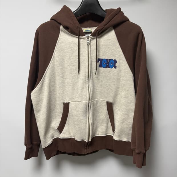 테켓 TEKET 래글런 후드집업 M