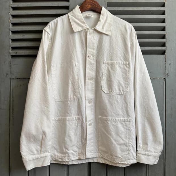 [M]Made in France 화이트 프렌치 워크자켓