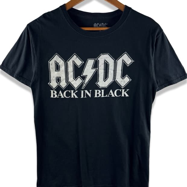 ACDC 오피셜 Back in Black 티셔츠4149