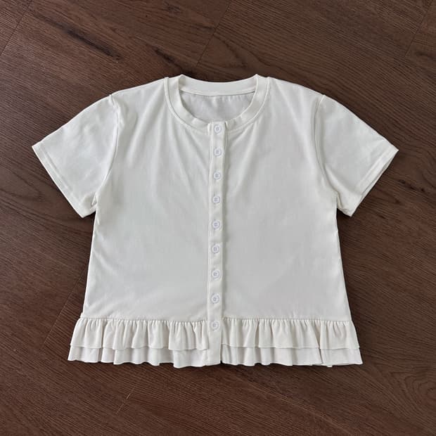 Ruffle T-shirt