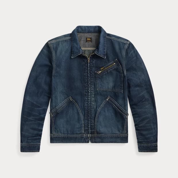 RRL 레이튼 인디고 데님 자켓 L