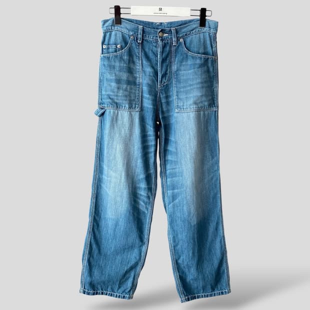 (여성38)ADIEU TRISTESSE 데님 워크팬츠