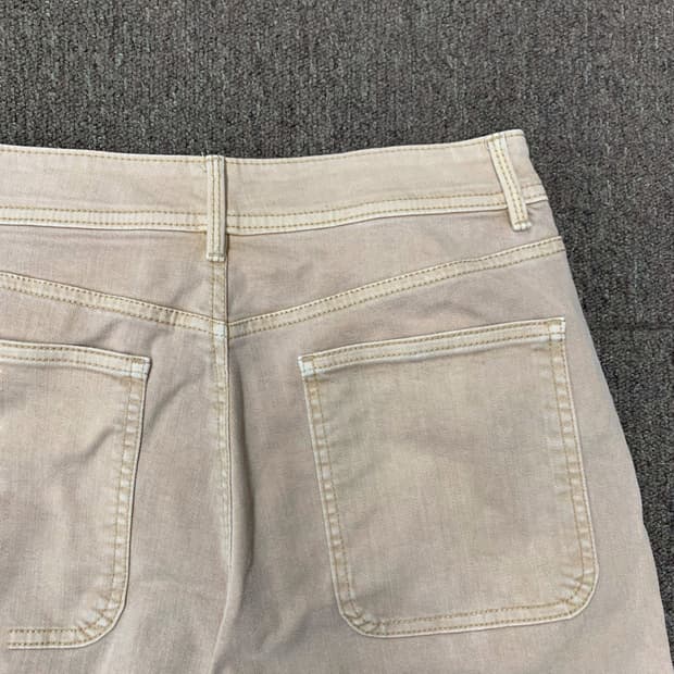 [28] GAP 배럴 카키 하이라이즈 가먼트다잉 코튼팬츠