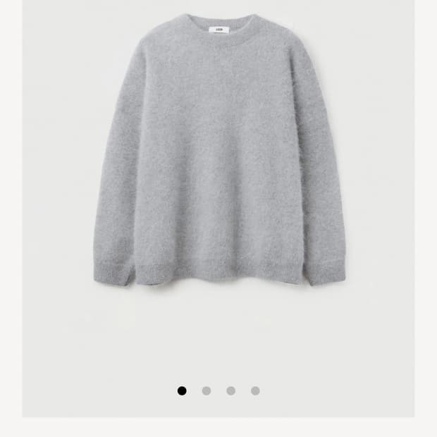 ged 게드 ANGORA HALFNECK KNIT - GRAY 새상품