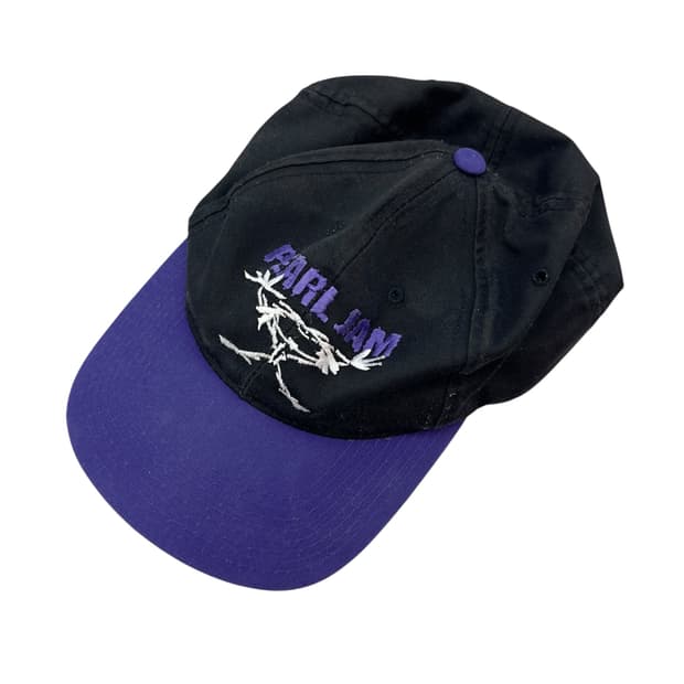 빈티지 90s Pearl Jam Stickman 캡