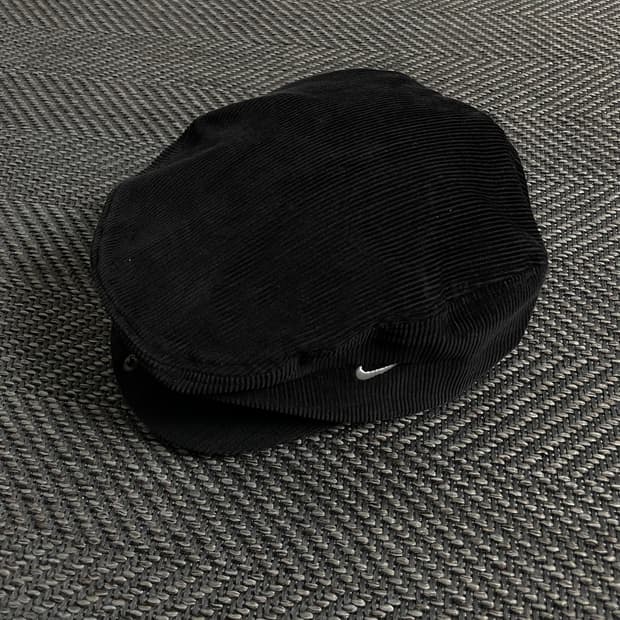 90s 나이키 올드스쿨 코듀로이 헌팅캡y 3074