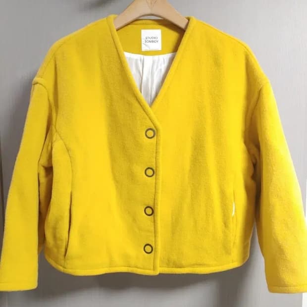 톰보이 오버핏 숏자켓, FREE