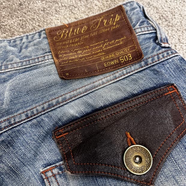 에드윈 블루트립503 웨스턴팬츠(32)