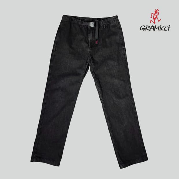 [M]그라미치 블랙 데님 팬츠