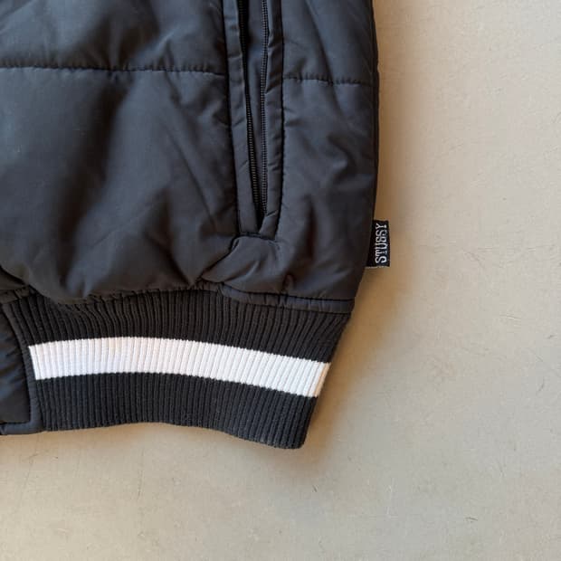 00s 스투시 기어 바시티 자켓