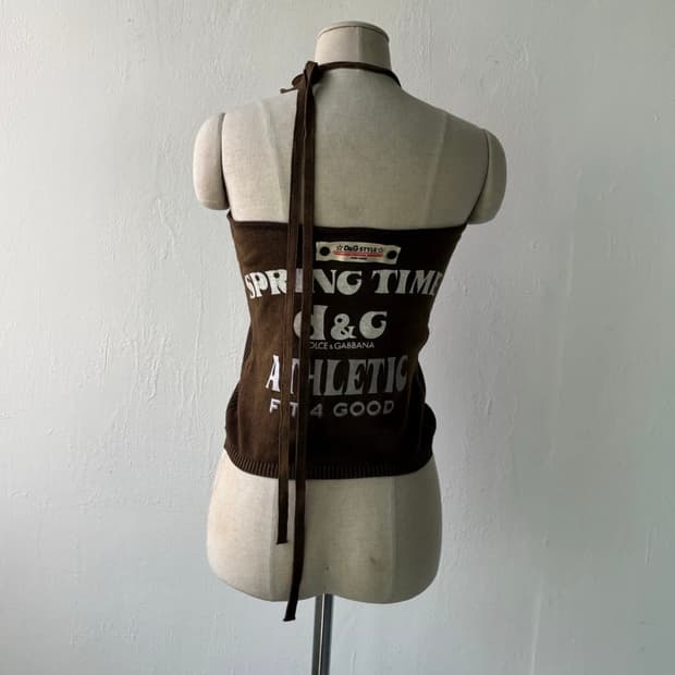 Dolce & Gabbana Archive Logo Tank Top