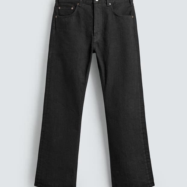 AARON LEVINE 아론 레빈 Zara 플레어핏 부츠컷 데님팬츠 진