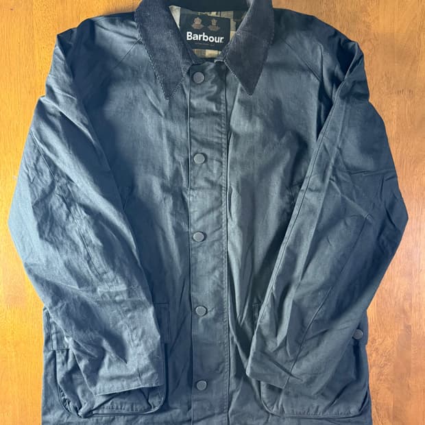 바버 논왁스 자켓 XL / 거의 새상품