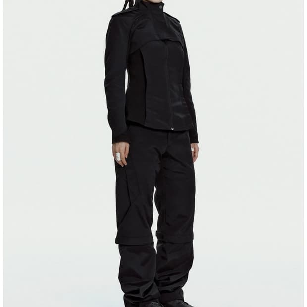혜인서 컨버터블 모터 팬츠 블랙