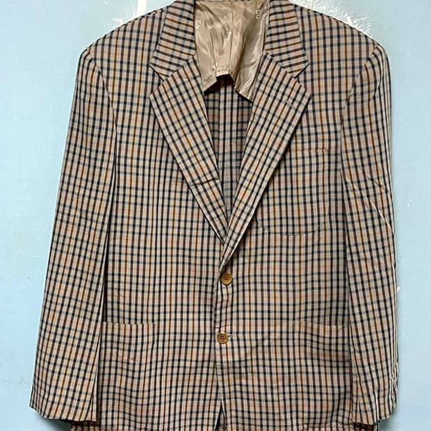 DAKS 닥스 런던 남자 여름 블레이저자켓 체크 캐주얼 2B L 100