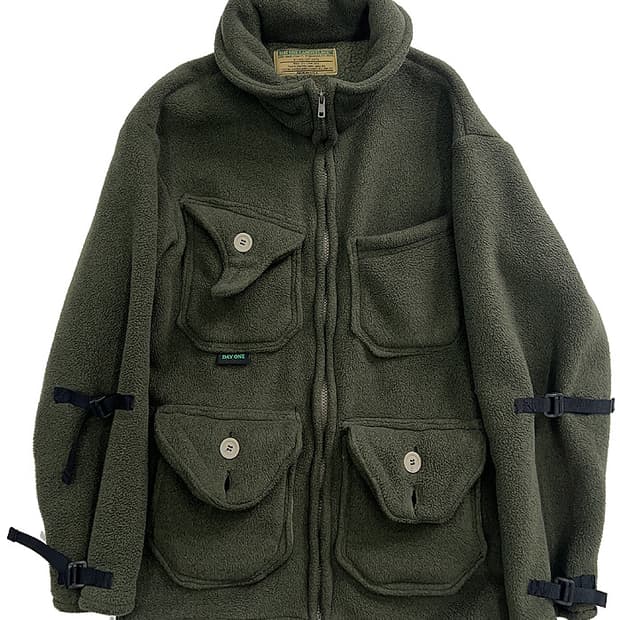 DAY ONE CAMOUFLAGE 플리스 자켓