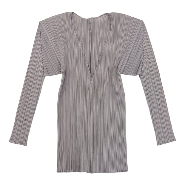 Issey Miyake Pleats Please Cardigan/ 3