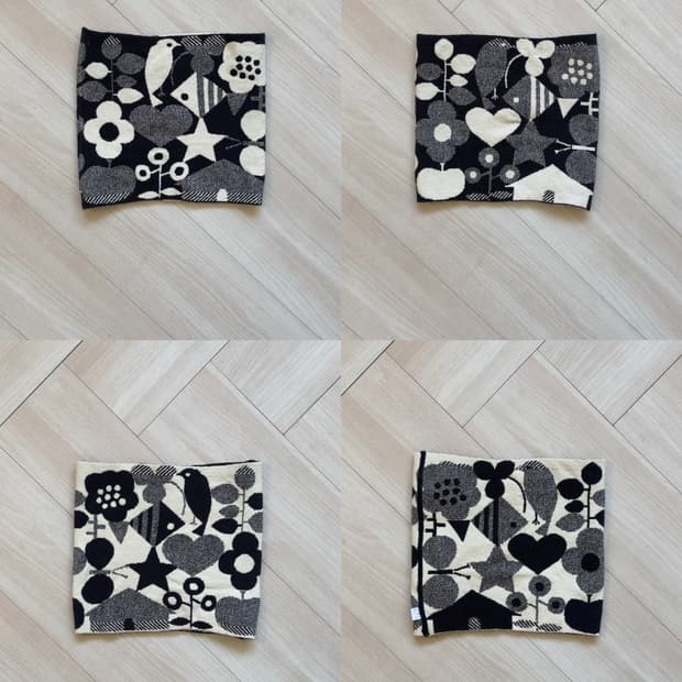 [VTG] graphic neck warmer