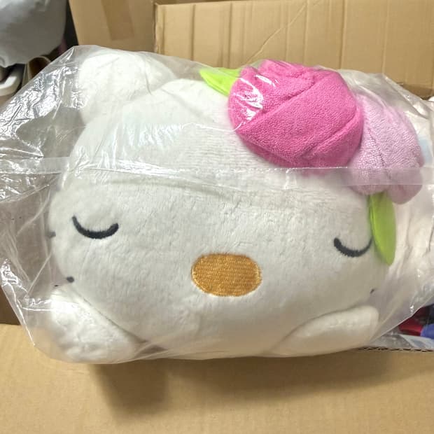 산리오 고전키티 바디필로우 인형 쿠션