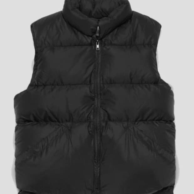 크레센트다운웍스 패딩 베스트 블랙XL