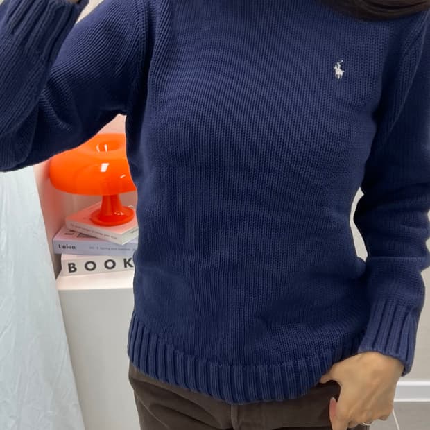 (WOMEN)폴로 헤비 니트 -M1366