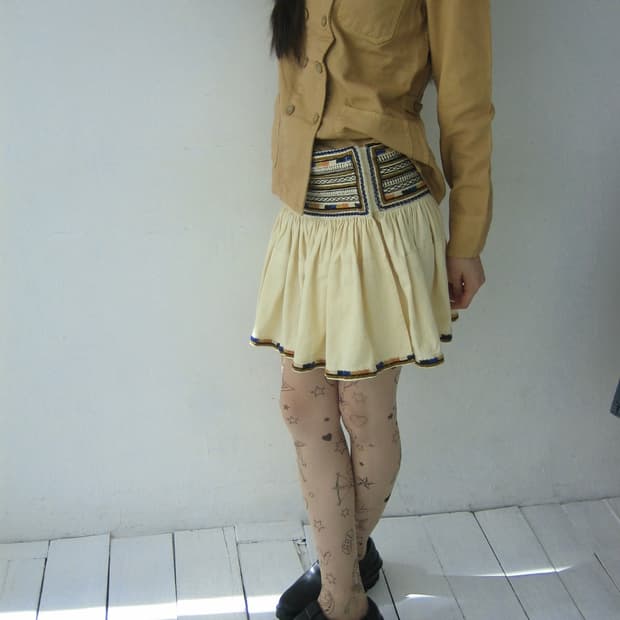 [Isabel Marant] Twill ‘Saxen’ Mini Skirt