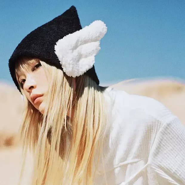 CFIERCE 씨피어스 블랙 엔젤윙 비니 (뉴진스민지착용)