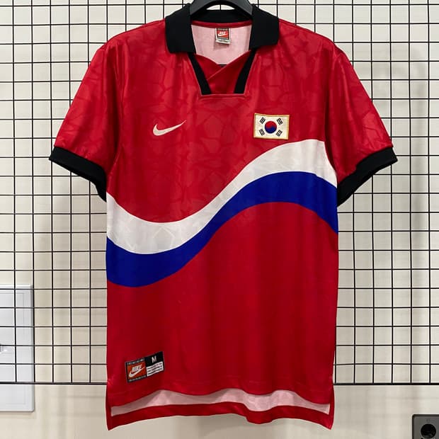 나이키 96-98 한국 축구대표팀 물결 유니폼