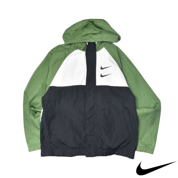 나이키 더블 스우시 바람막이 L