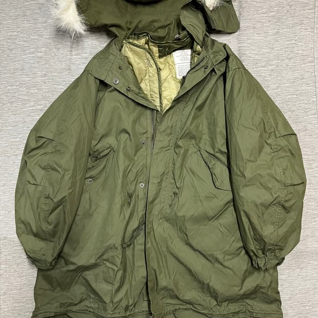 M-65 개파카 피쉬테일 M 풀셋 데드스탁